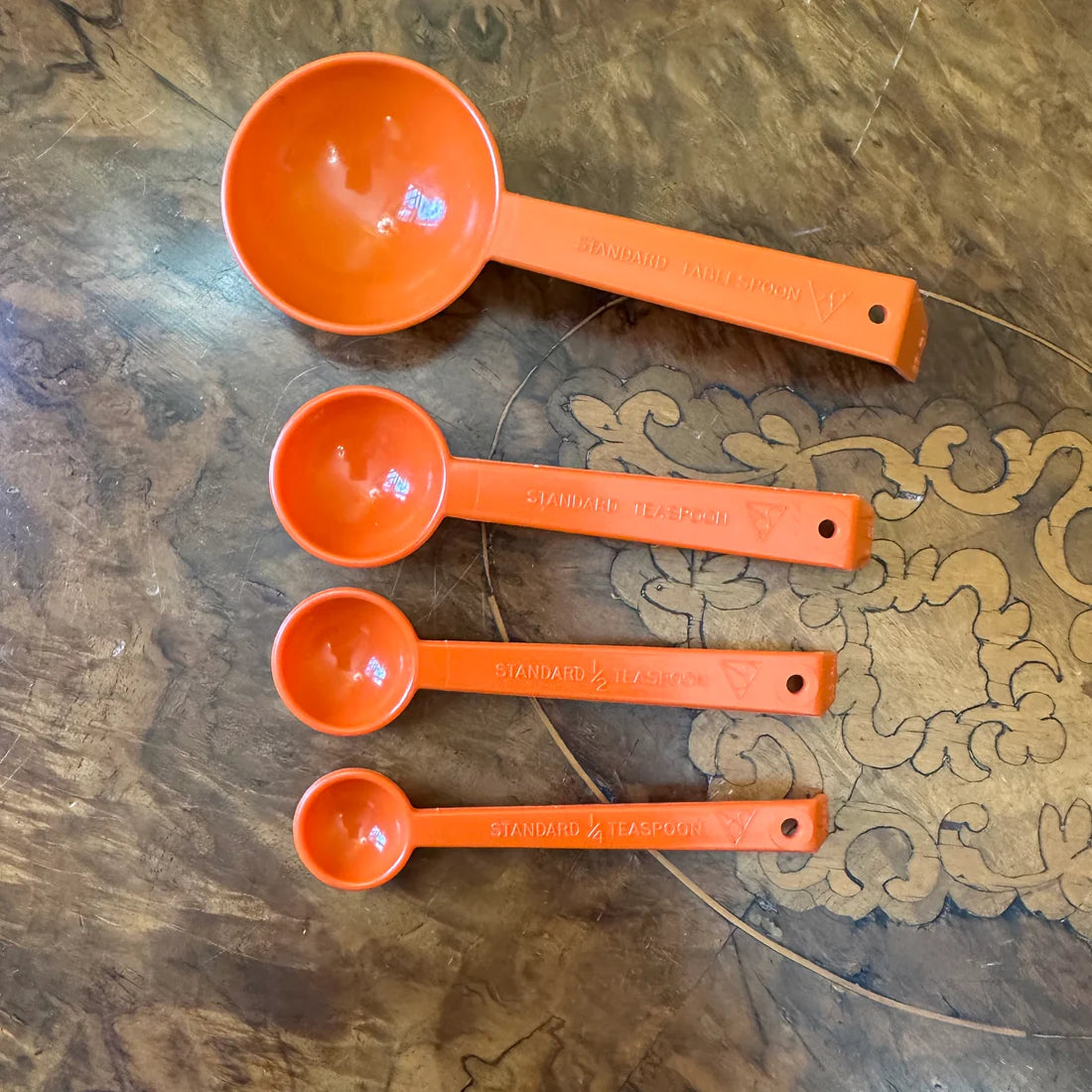 Welmaid Orange Metric Spoons Set