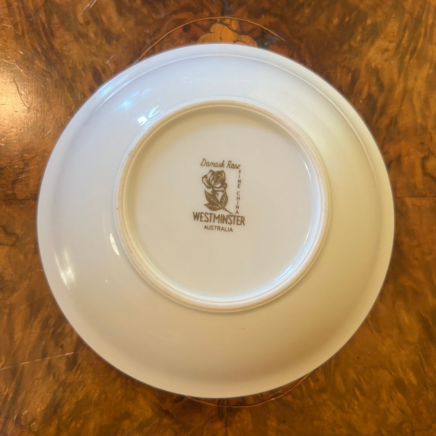 Westminster Damask Rose Soup Bowl