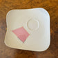 Westminster Pink Geometric Saucer 