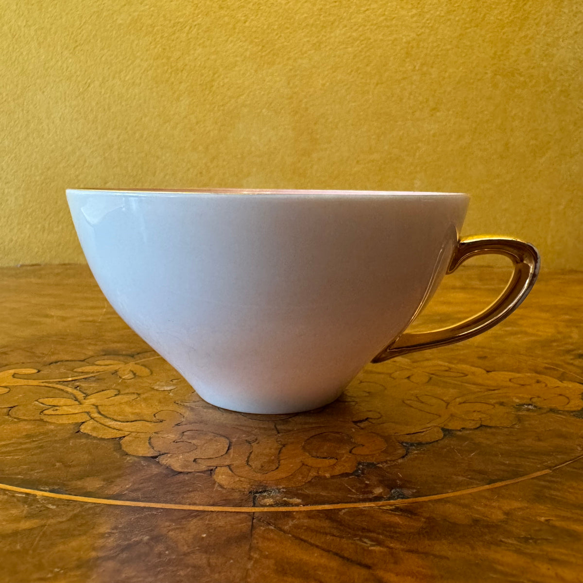 Westminster Pink Geometric Tea Cup 