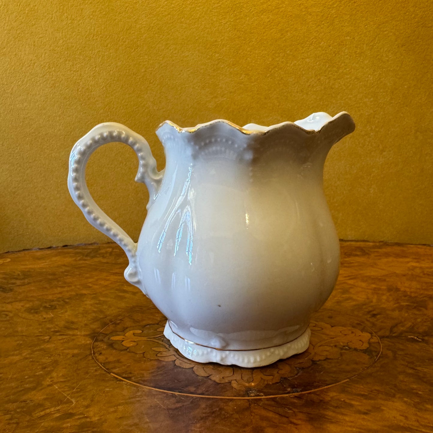White Porcelain Creamer Jug 