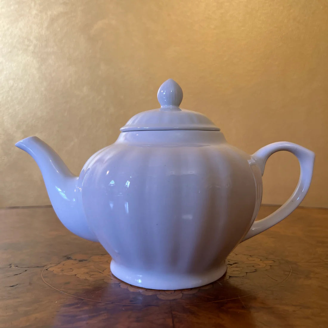White Porcelain Teapot