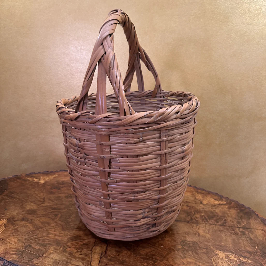 Vintage Wicker Large Basket