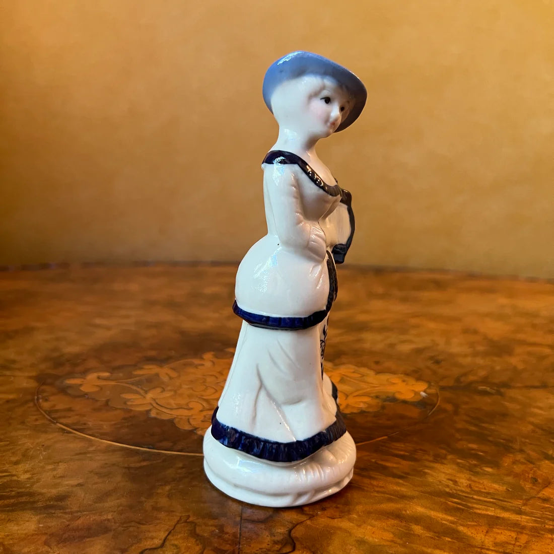 Vintage Women Musician Figurine Statue