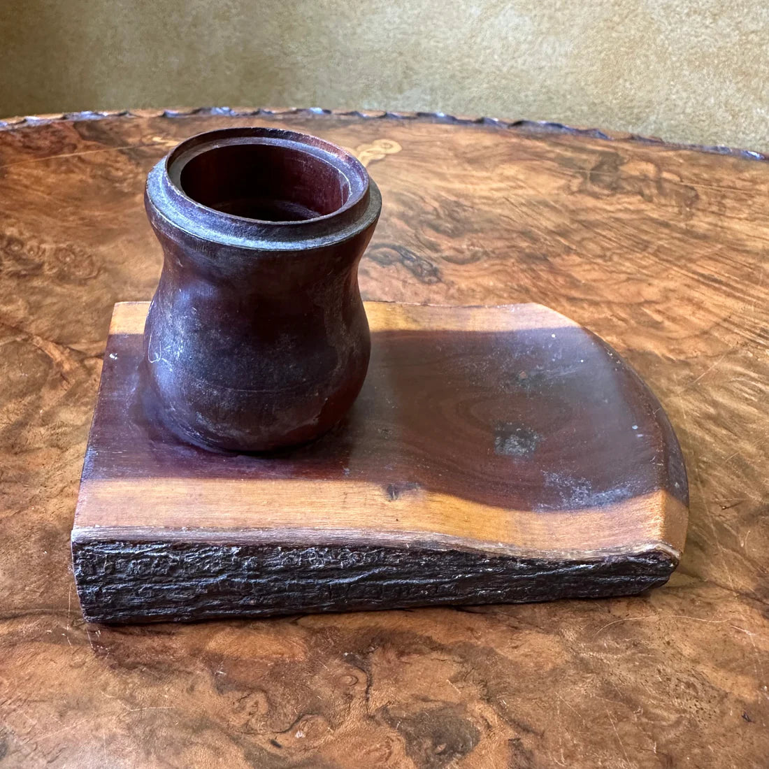 Wooden Candle Holder