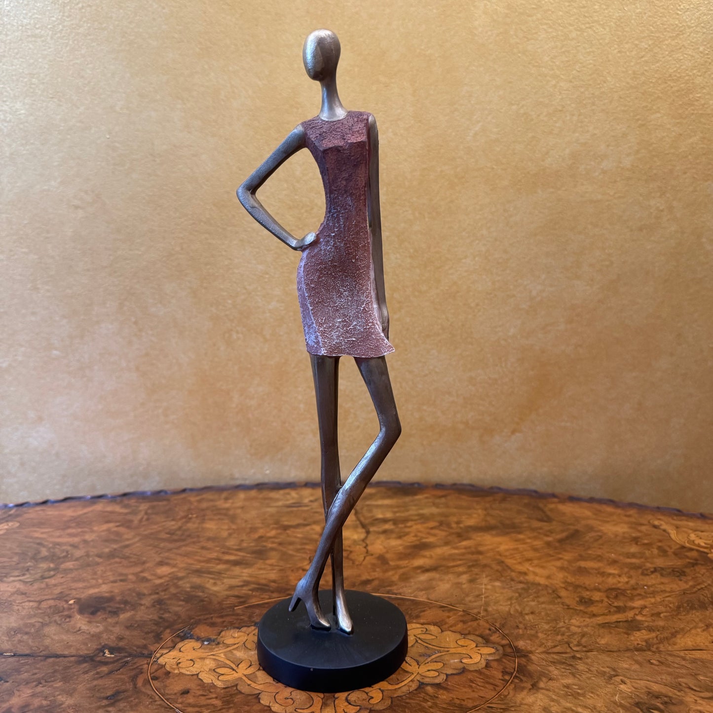 Wooden Lady Statue 