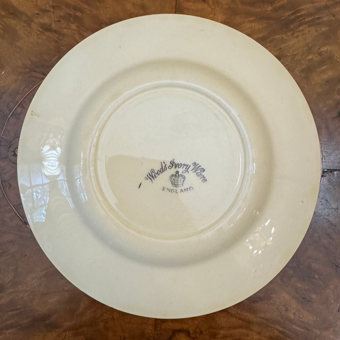 Woods Ivory Ware Floral Print Side Plate 