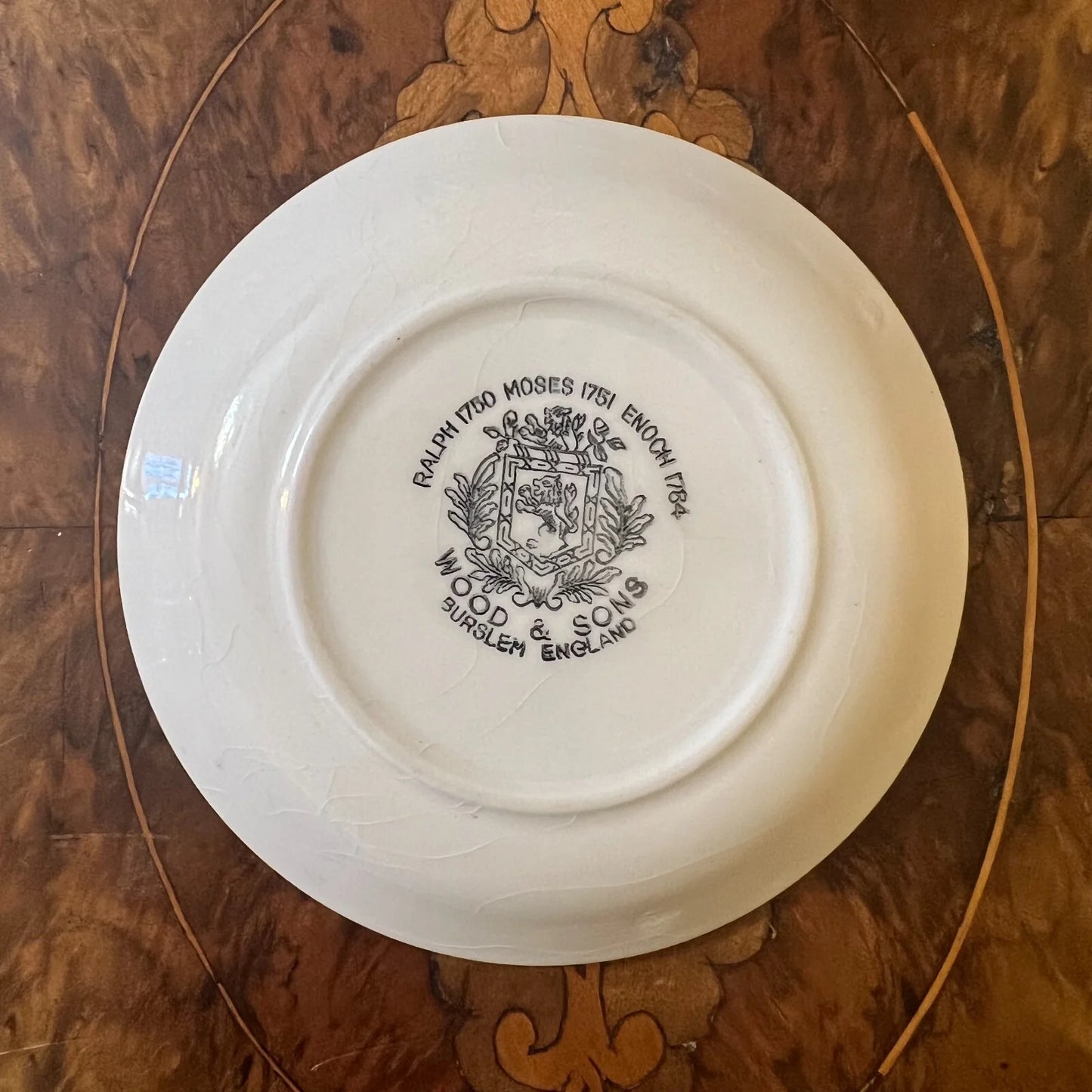Vintage Woods & Sons Floral Small Dish