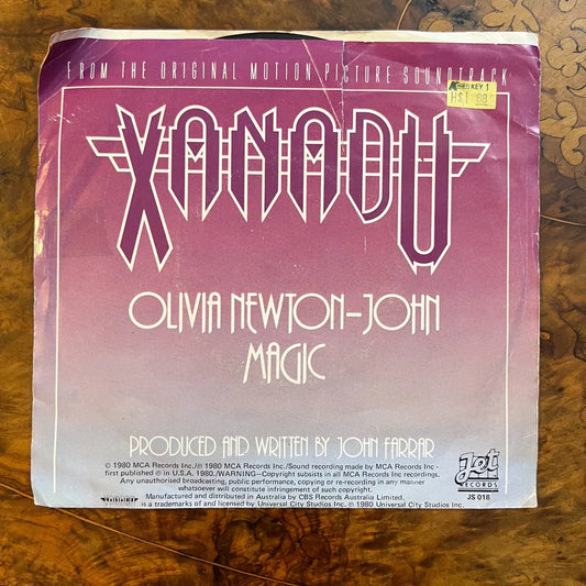 Xanadu Olivia Newton John Magic Record