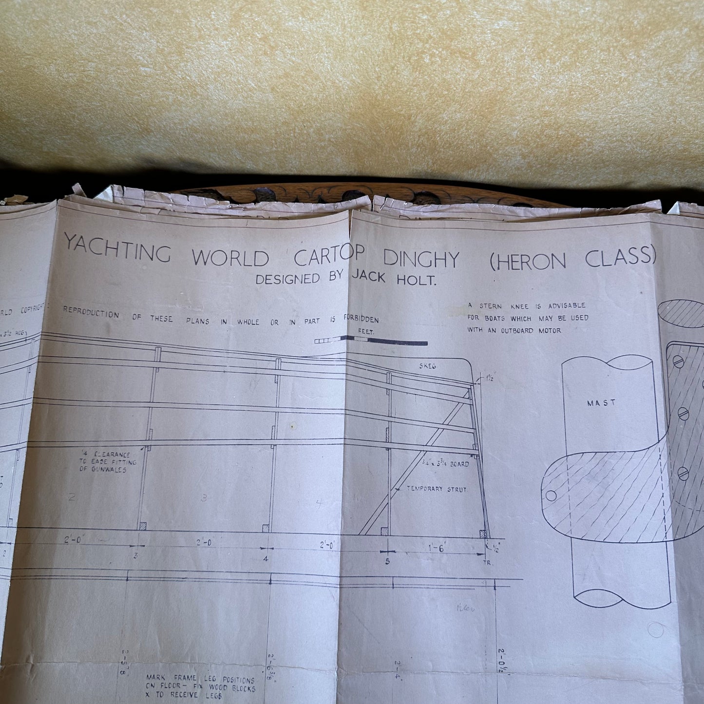 Yachting World Cartop Dinghy Designed By Jack Holt 