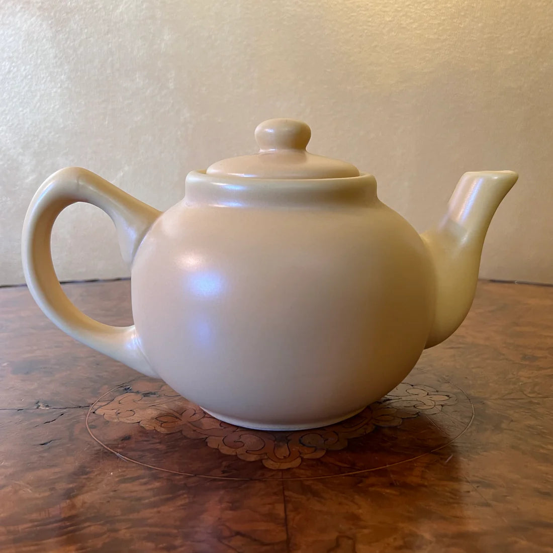 Vintage Yellow Teapot