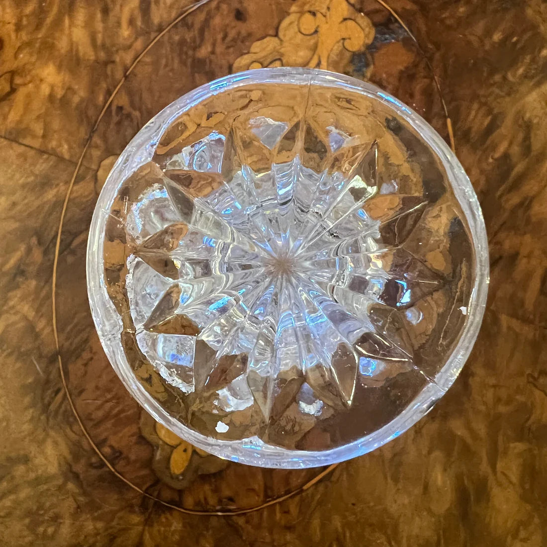 Vintage Zajecar Crystal Bud Vase