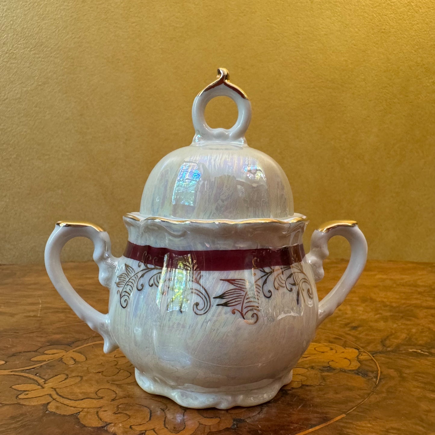 Zen China Demitasse Sugar Bowl 