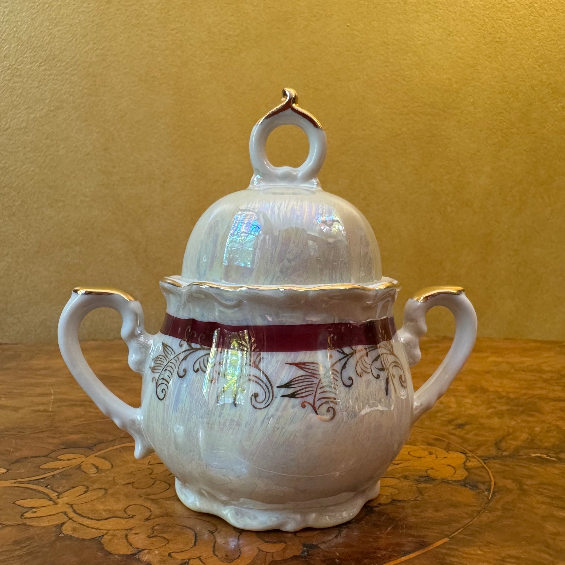 Zen China Demitasse Sugar Bowl 