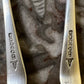 Antique Walker & Hall Sheffield Silver Plated Small Spoons Pair