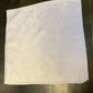 Vintage Fabric Floral Cream Napkins Serviettes Set Of Three