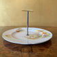 Vintage Alfred Meakin Boat Floral Print Cake Plate