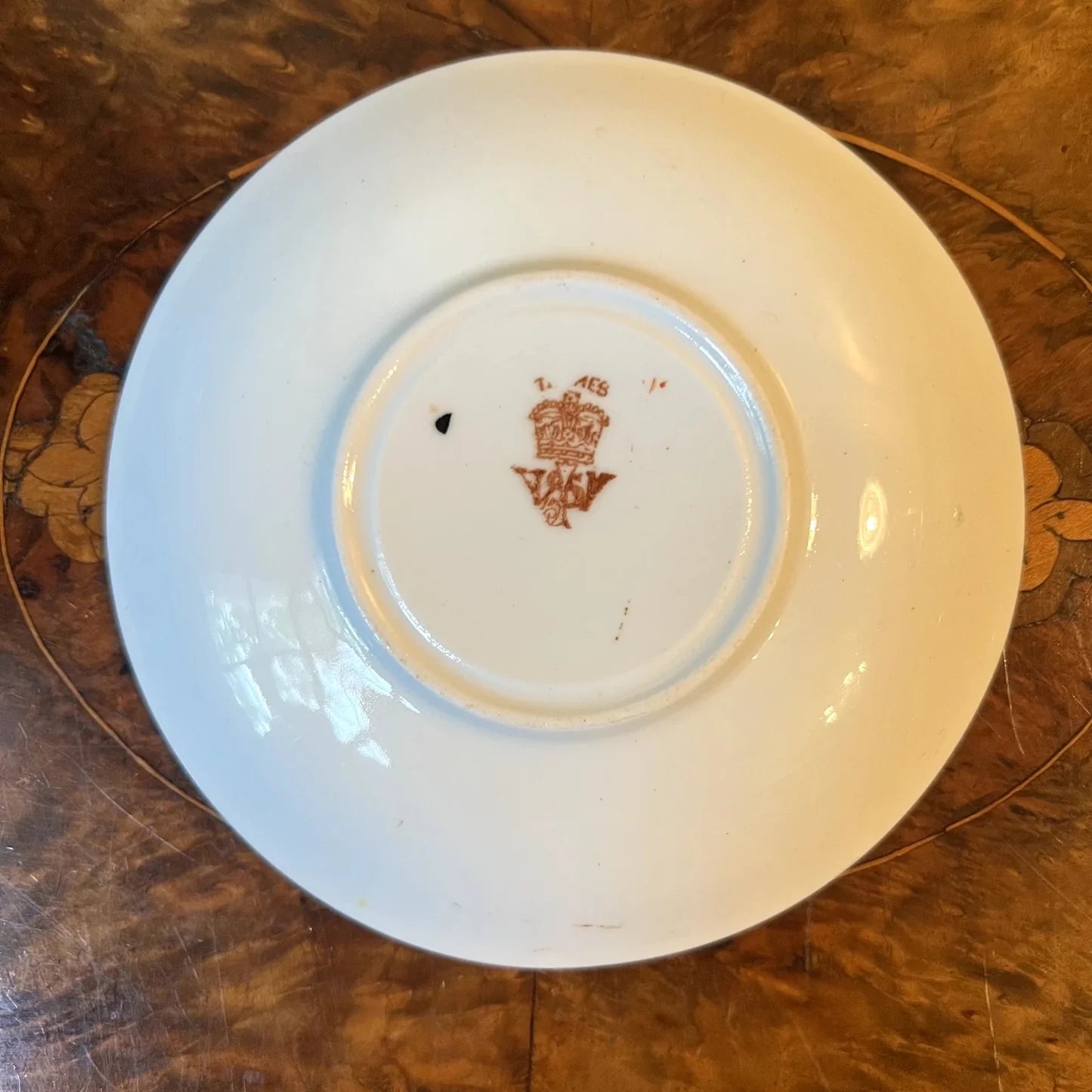 Vintage Thames Floral Print Saucer