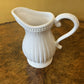 Vintage White Porcelain Jug