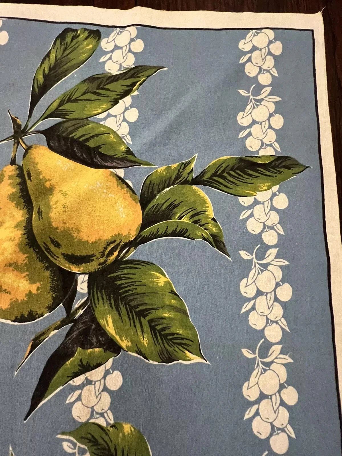 Fruit Print Tea Towel