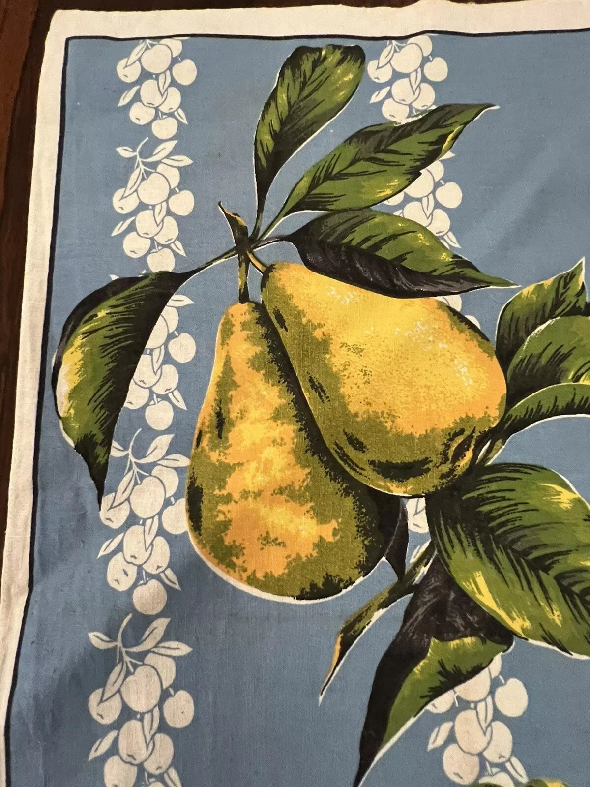 Fruit Print Tea Towel