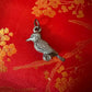 Vintage Bird Charm Pendant