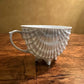 Antique Pearl Lustreware Czech Tea Cup & Saucer