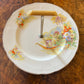 Vintage Alfred Meakin Boat Floral Print Cake Plate
