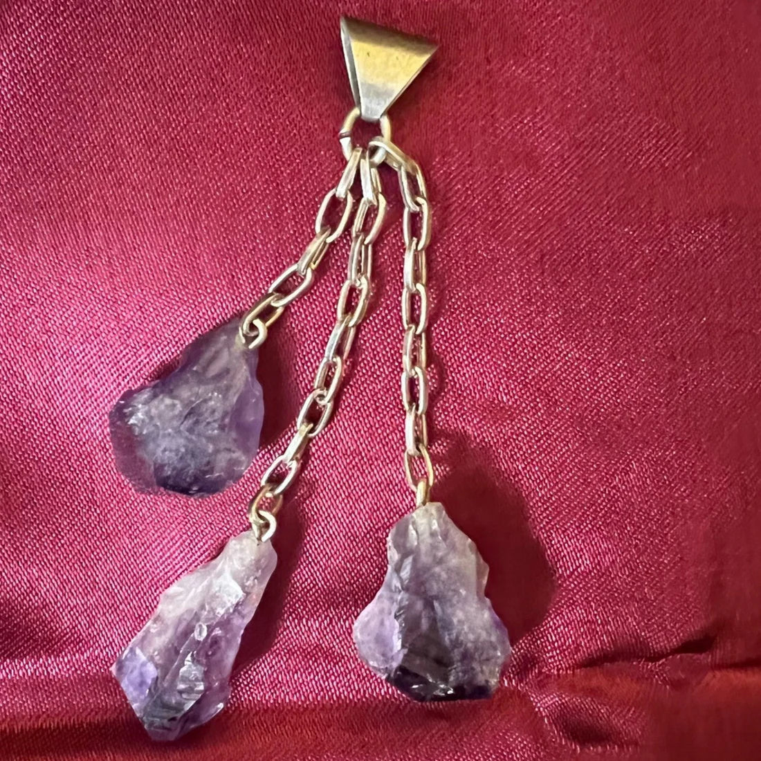 Vintage Amethyst Pendant