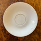 White & Gold Trim Tea Cup & Saucer