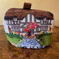 Vintage House Cross Stitch Pot Warmer