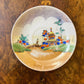 Vintage Oriental Print Saucer