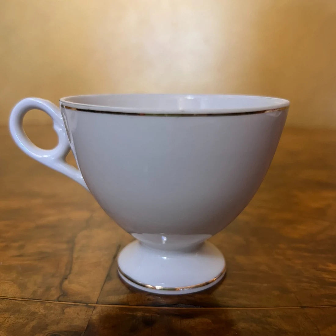 Vintage Floral Tea Cup Tennis Plate