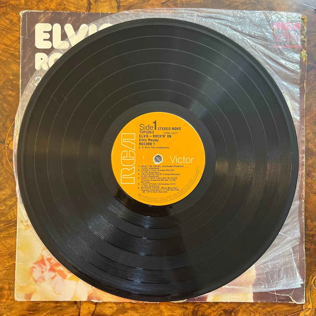 Elvis Presley Rock N On Record