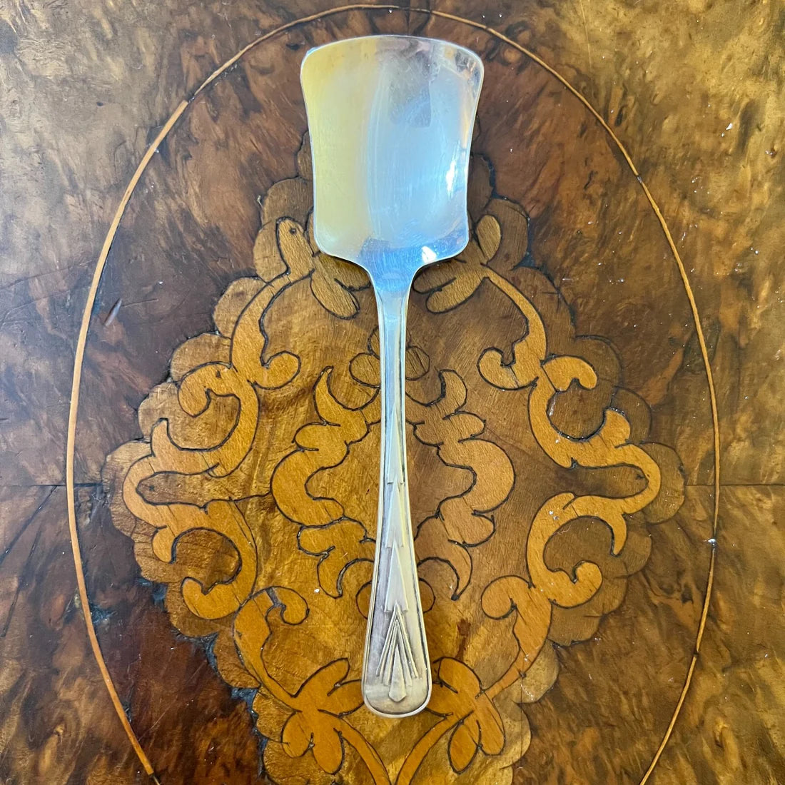 Vintage Silver Plated Sugar Spoon