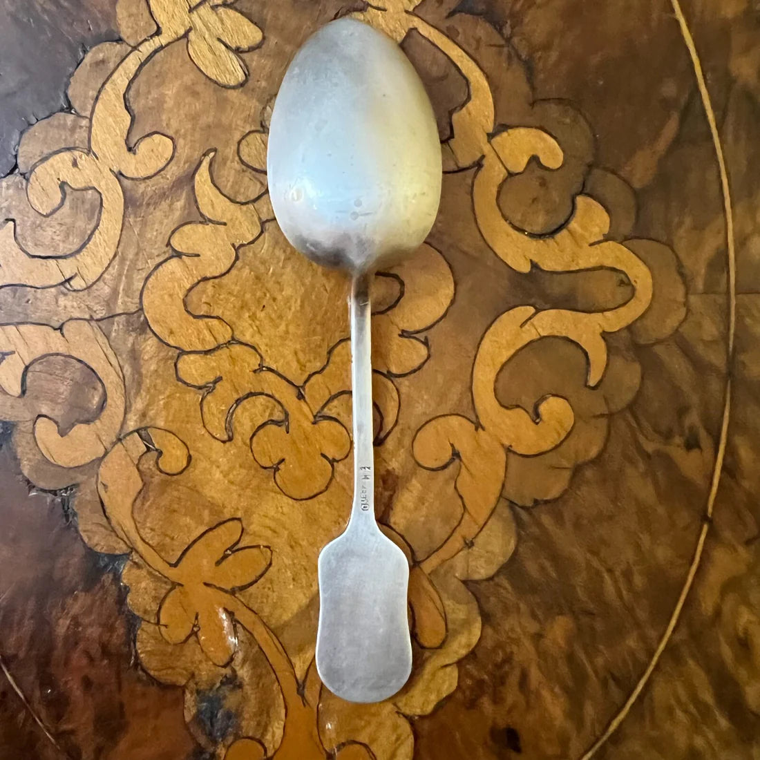 Chinese Silver Coffee Spoons Set Of 3