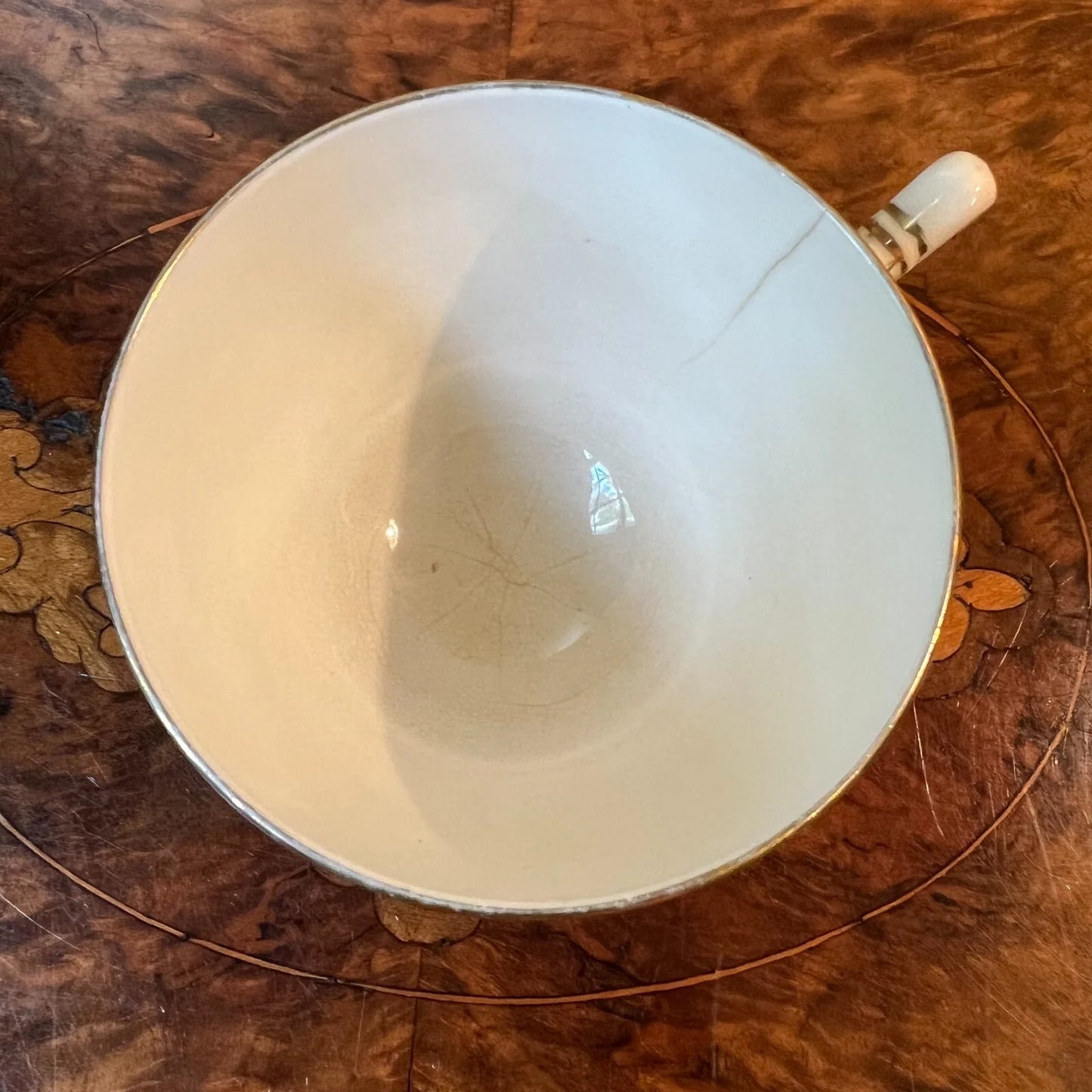Paragon Green Gold Tea Cup & Saucer
