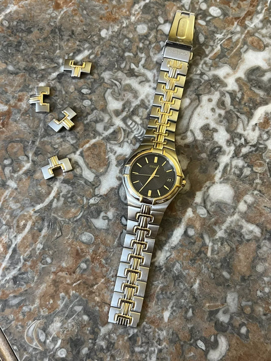 Seiko Water Resistant Stainless Steel Mens Watch