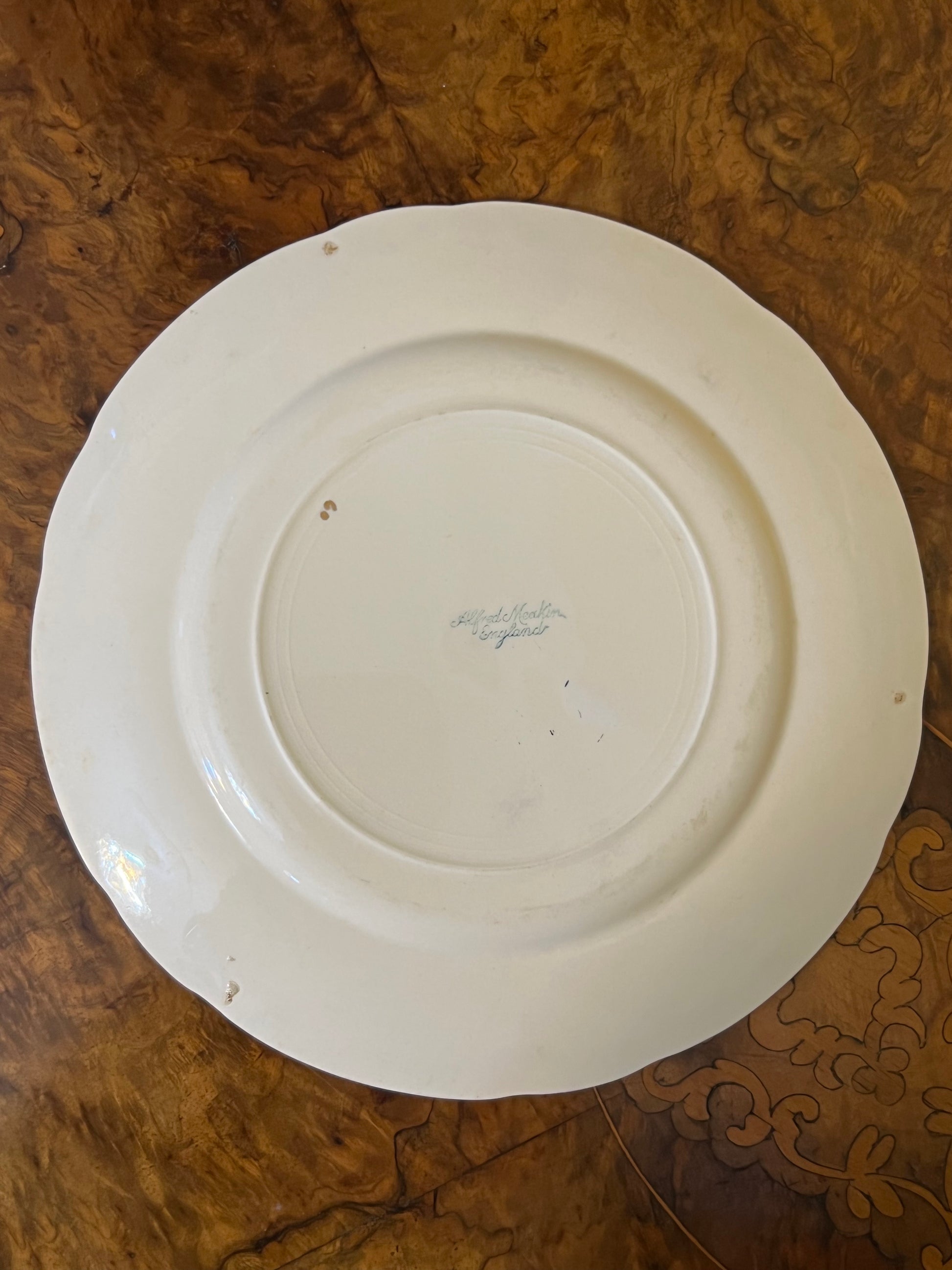 Alread Meakin Floral Plate