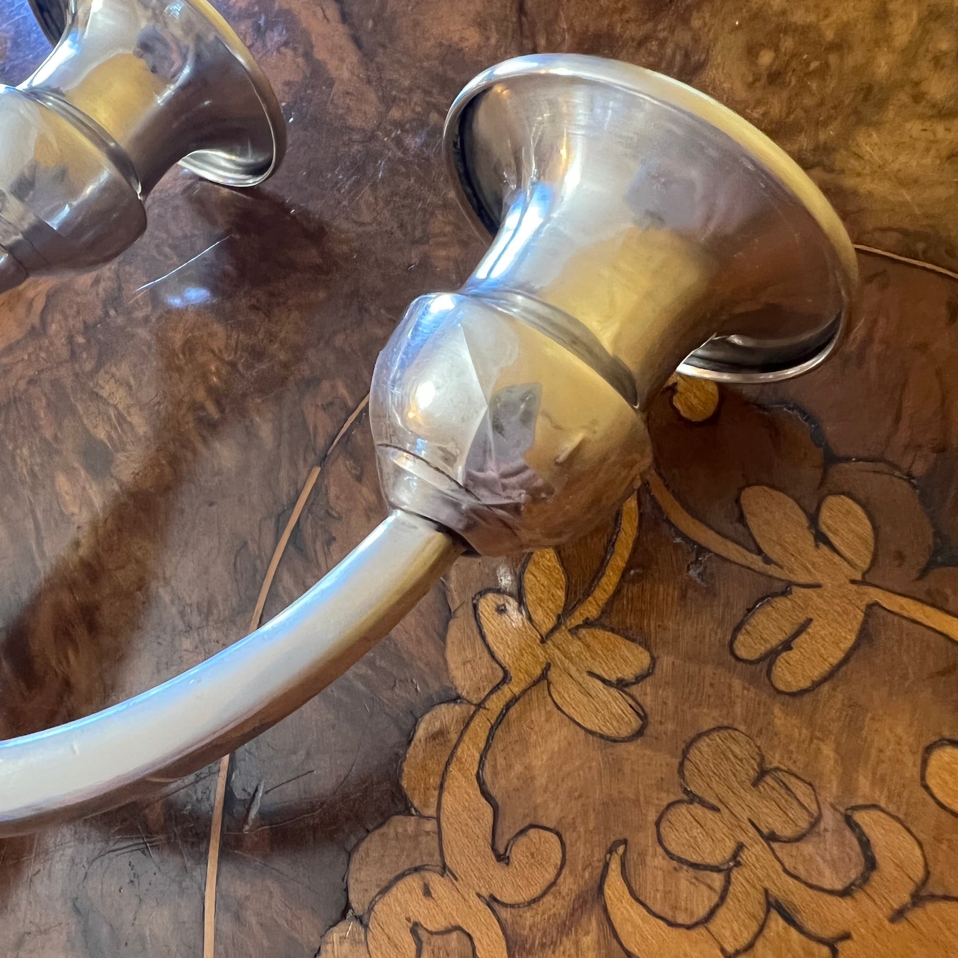 American Sterling Silver Candle Holder