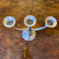 American Sterling Silver Three Branch Candlesticks