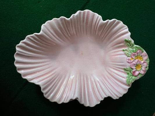 Antique 1919 Sylvac Pink Trinket Dish