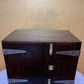 Antique Fruitwood Two Door Compartment Cupboard