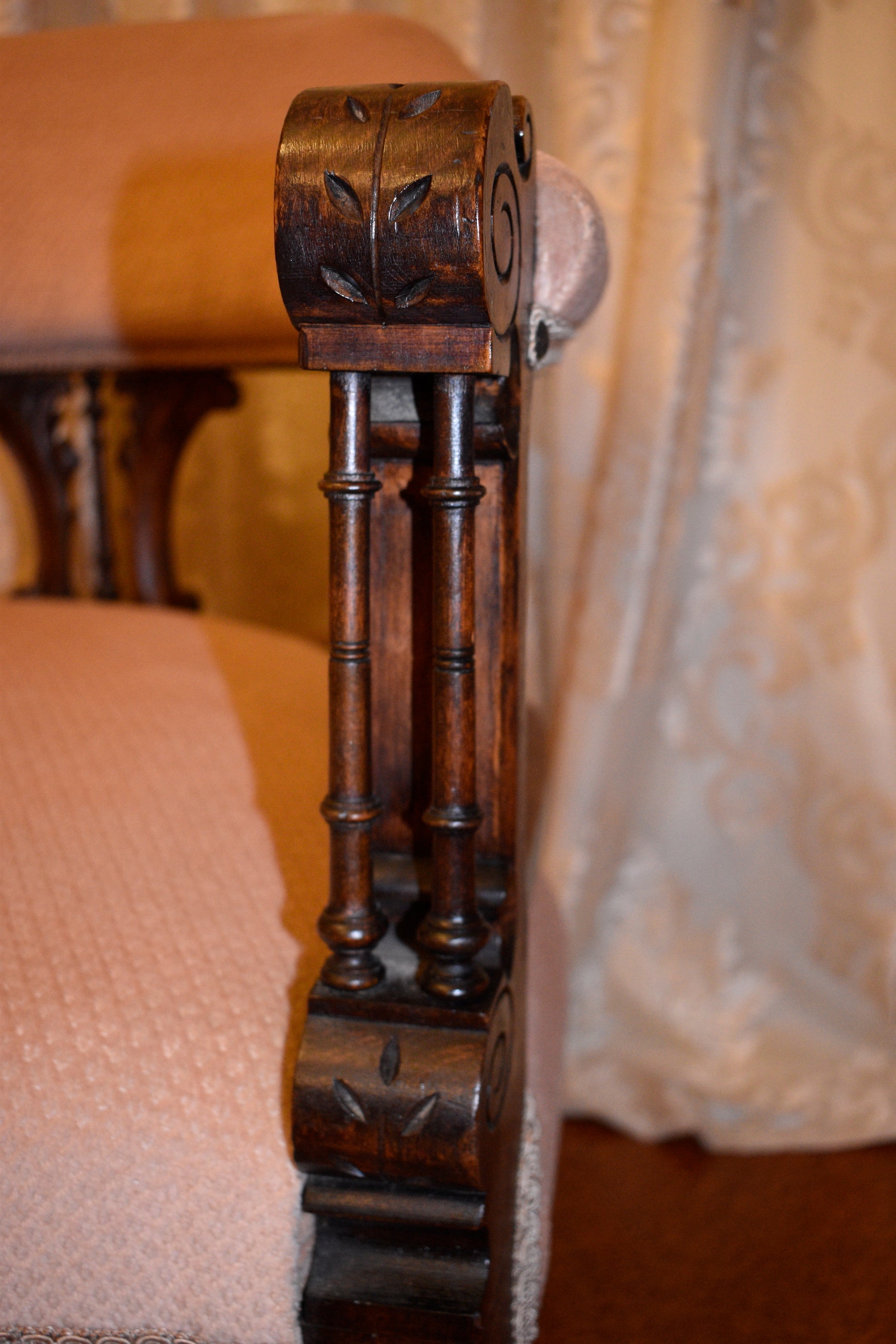 Antique Kauri Pine Tub Chair