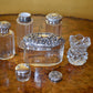 Antique Lady's Vanity Case With Glass Jars 
