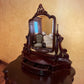 Antique Mahogany Dressing Table Mirror 