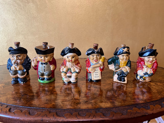 Antique Marshall Taplow Whitehall Distillery Six Figurines