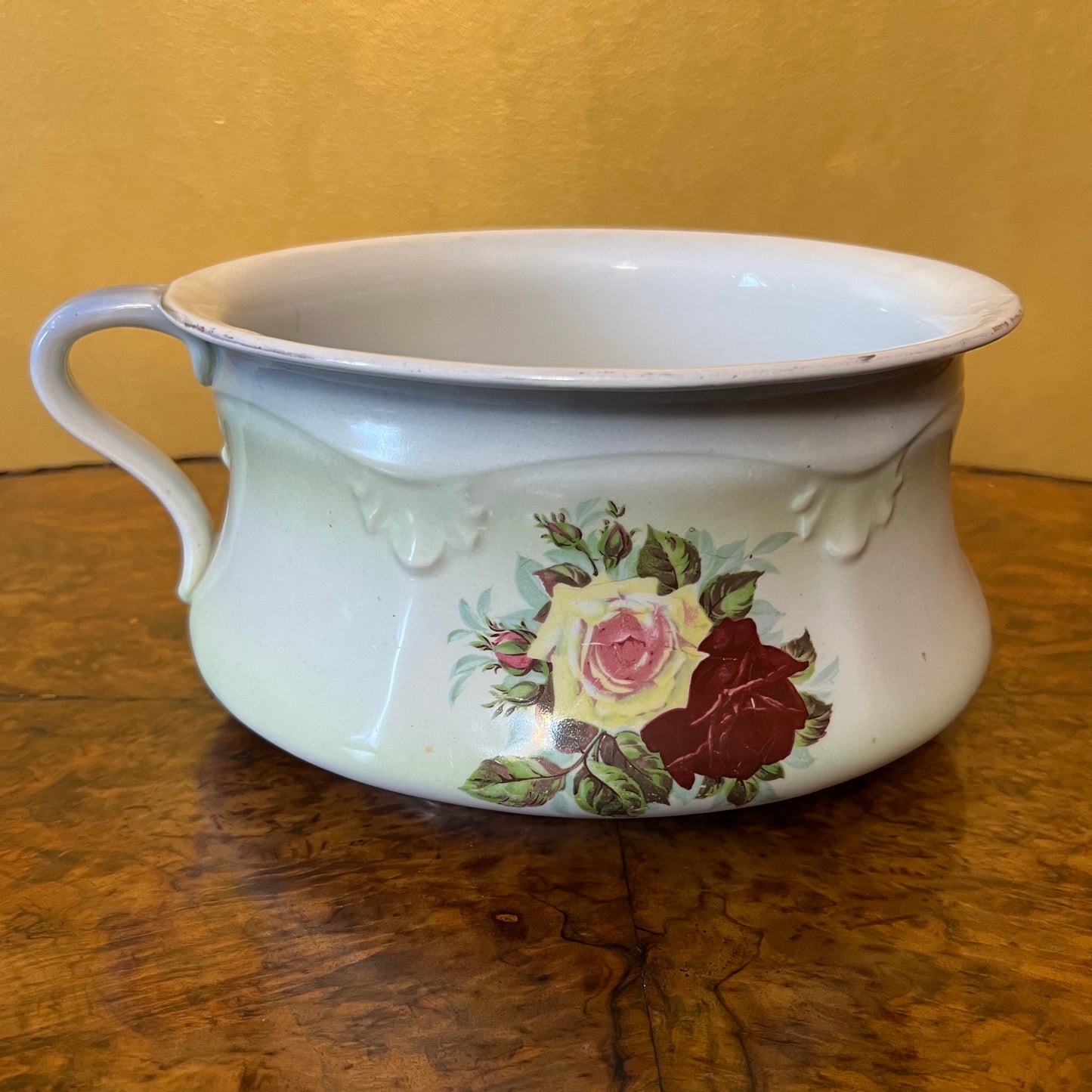Antique Woods & Sons Toiletry Set Potty Bowl