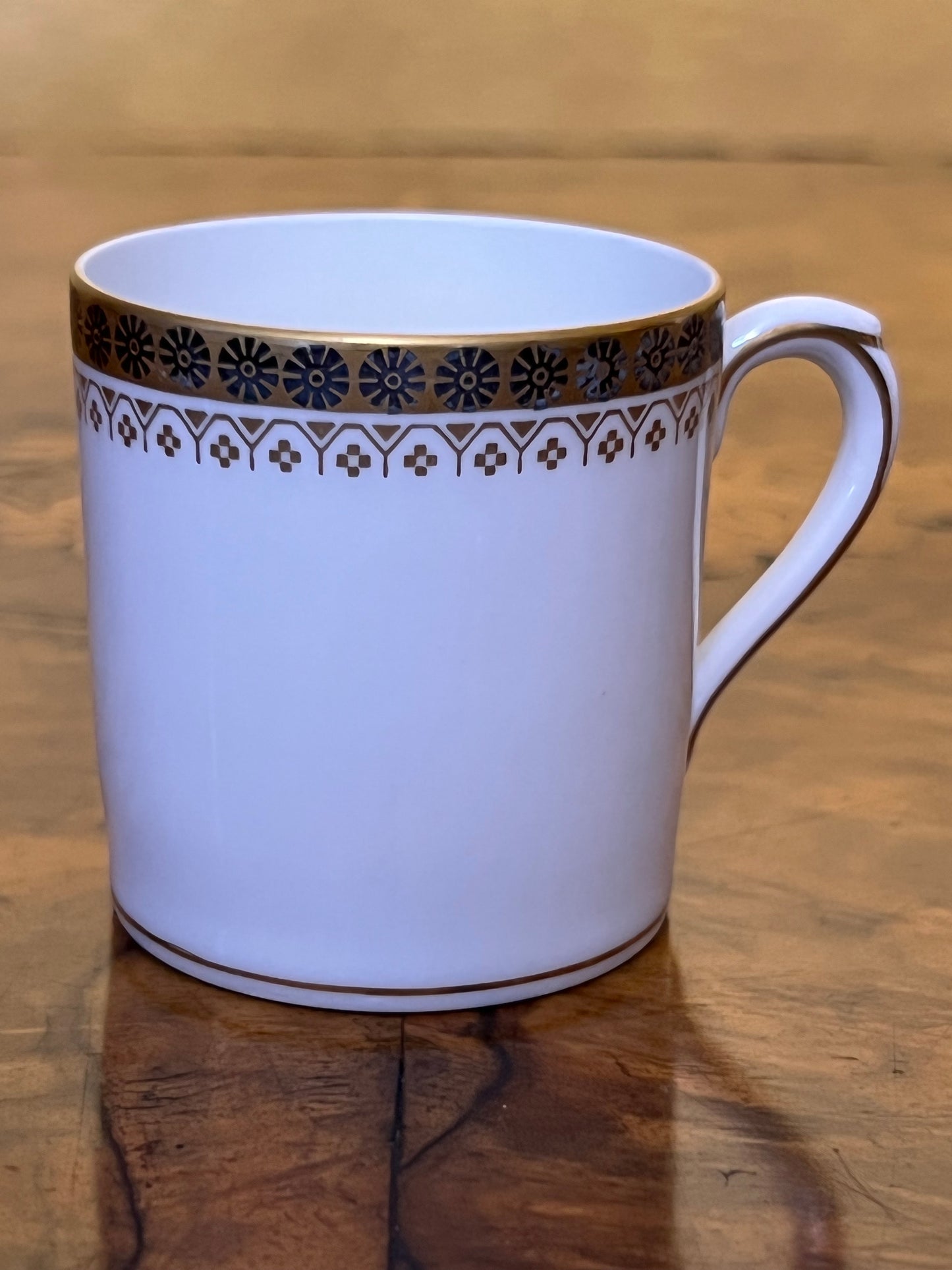 Bavaria Gold Border Print Demitasse Coffee Cup