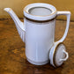 Bavaria Gold Border Print Demitasse Coffee Pot 
